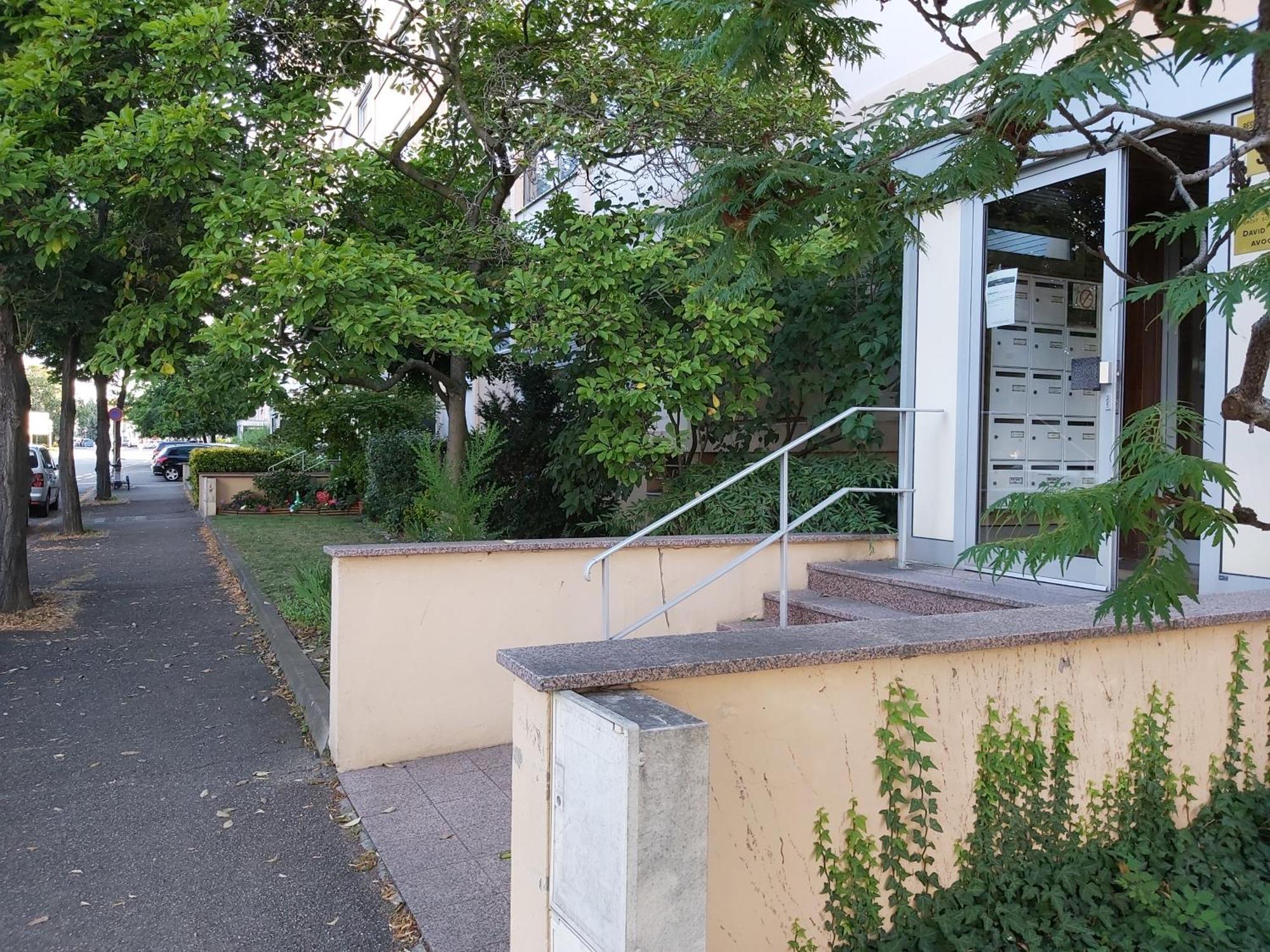Ferienwohnung Le Marcellin Colmar - Garage - Terrasse Exterior foto